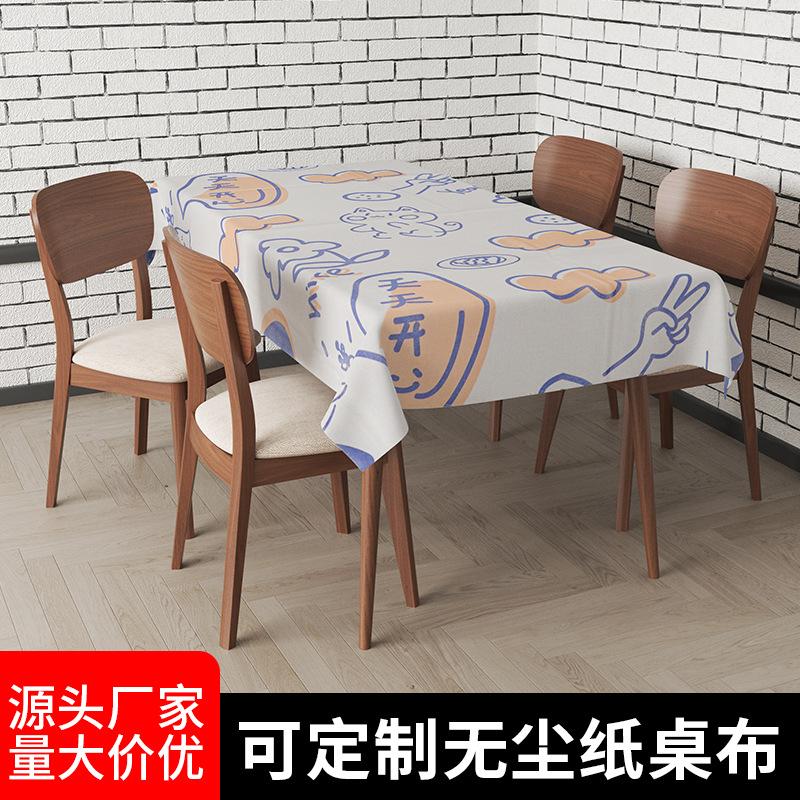 customized graffiti tablecloth odorless degradable absorbent paper towels paper table cloth air-laid paper paper table cloth disposable tablecloth paper table cloth