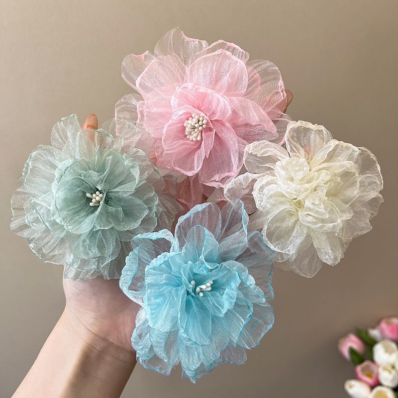 水晶纱翼会动的蝴蝶儿童水钻发夹发卡新款可爱头饰夹子侧边夹碎发夹刘海夹可爱会动的水钻蝴蝶发夹小女孩发饰侧边夹碎发刘海夹详情7