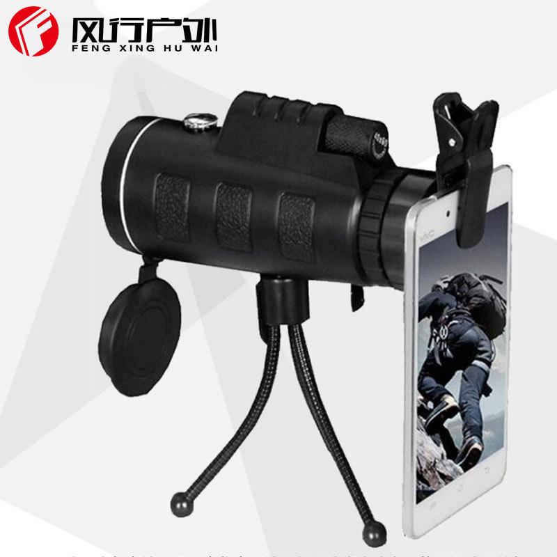 cross-border 40x60 high-power hd dual-tone monocular telescope outdoor telescope sight phone telescope