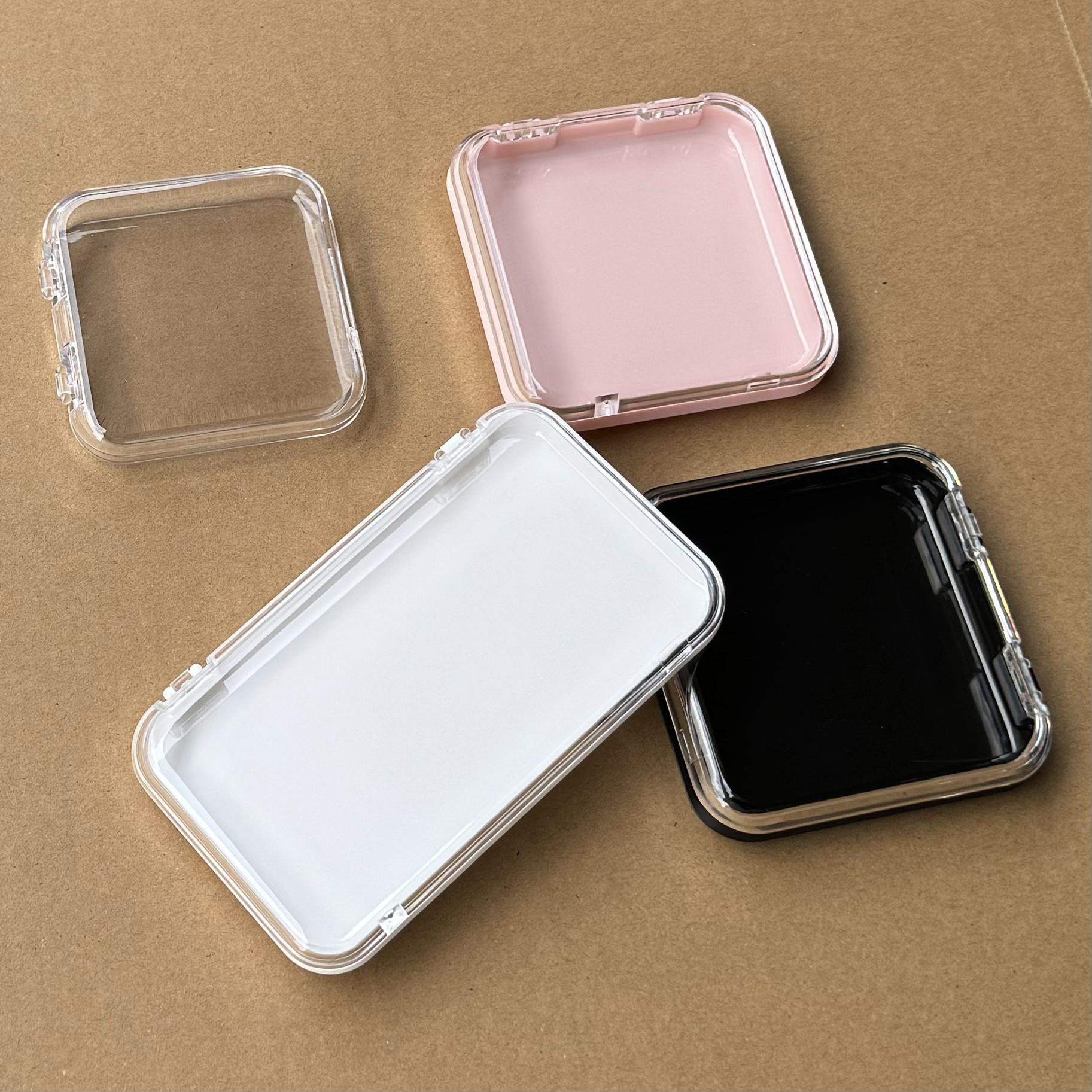 factory discount supply jewelry packing box transparent plastic box transparent jewelry display box transparent jewelry packing box