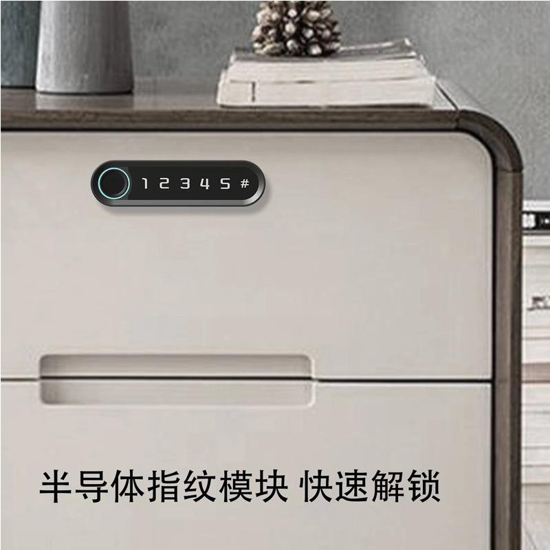 cabinet fingerprint lock sauna wardrobe shoe cabinet drawer fingerprint lock office desk office smart home password lock Application Scenario