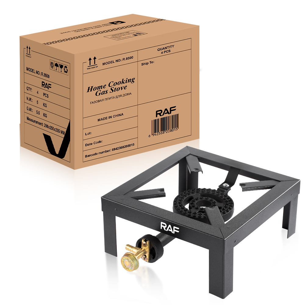 RAF Cross-border fierce gas stove, single-burner cast iron stove head, outdoor energy-saving gas stove, camping stove pic 4