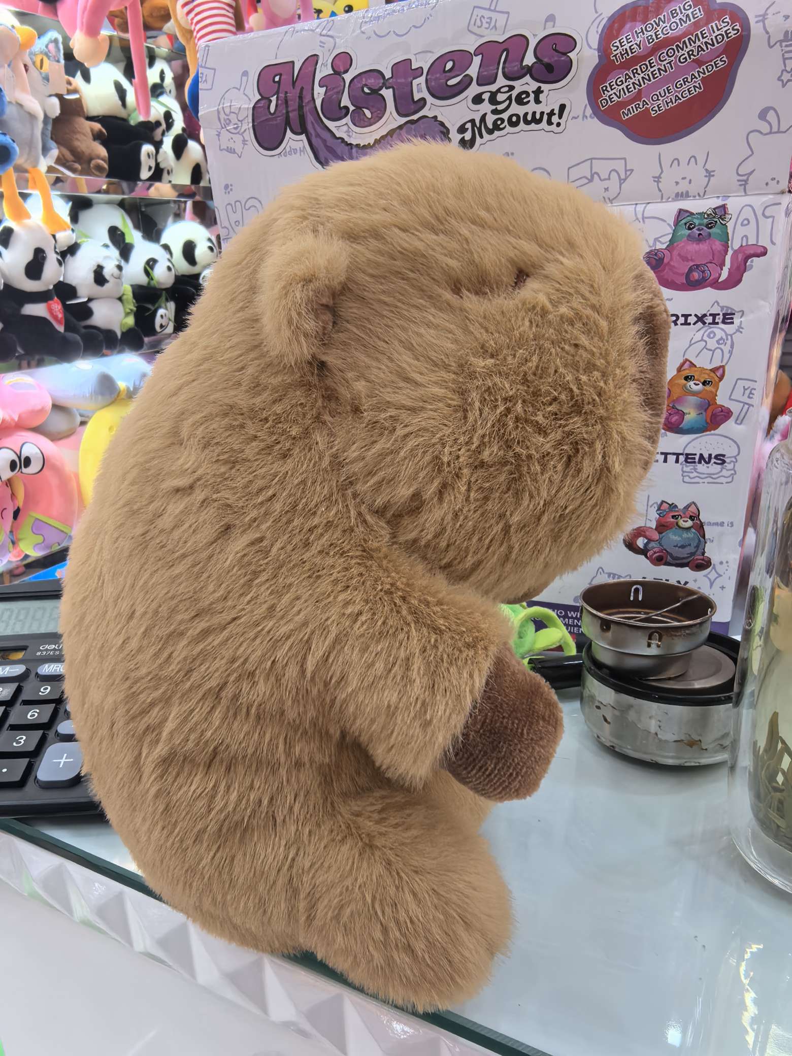 Plush electric catchy dance recording capybara doll Capibara detail image 4