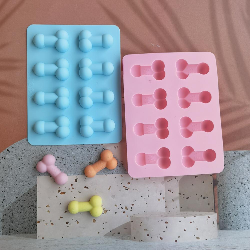 Spot Goods 8 Lian Ding Ding Second Child Cake Mold Cake Decoration Tool Tray Fang Dan Mold Jam Cake Grinding Tool