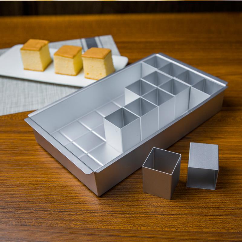 baking tool aluminum alloy movable digital letter mould new diy fondant cake anode movable type cake mold