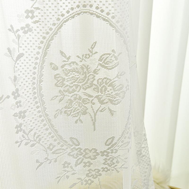 white lace european style mirror peony flower gauze curtain fabric curtain princess mosquito net tablecloth wholesale can be set * cb
