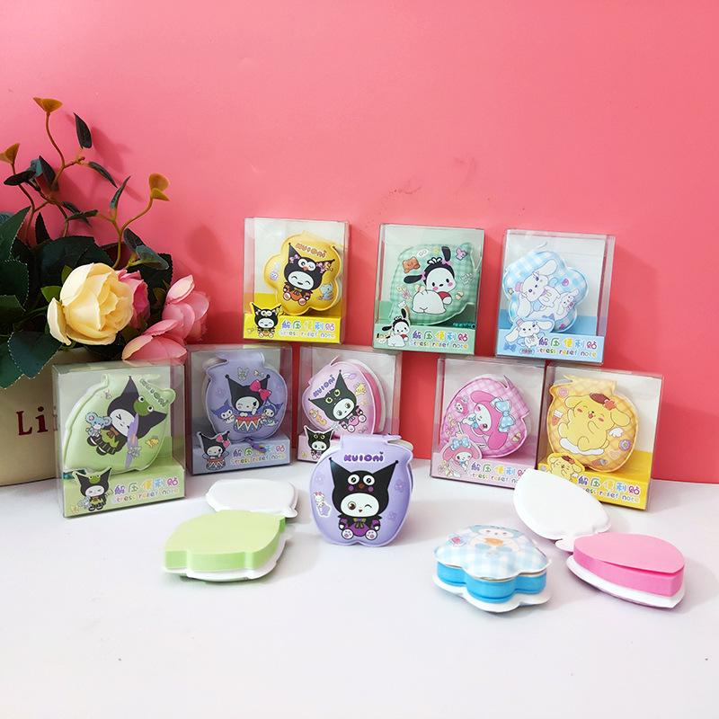 sanrio creative decompression sticky notes cute student hand account notes sticky note pad stickers note sticker