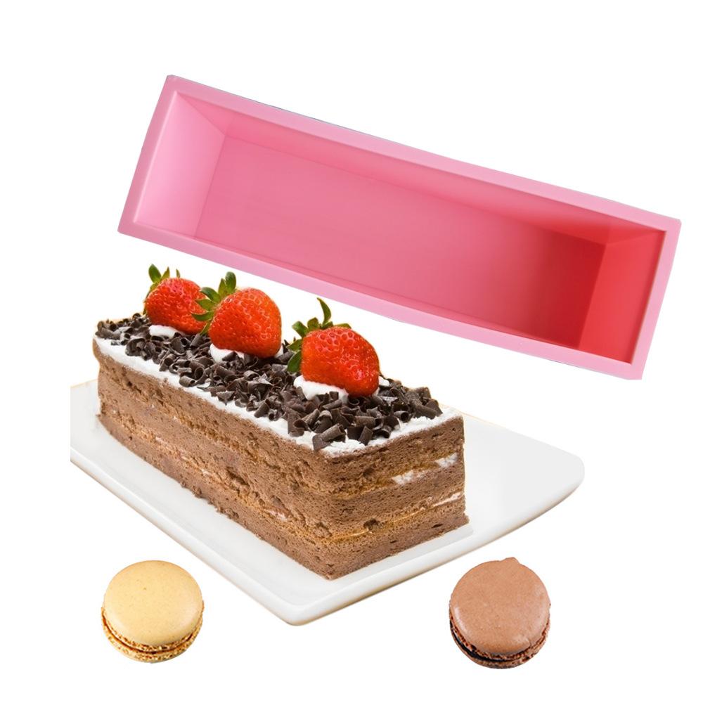 Silicone Single Large Toast Cake Mold Ice Cream Jelly Pudding Soap Mousse Cake Mold Item Picture