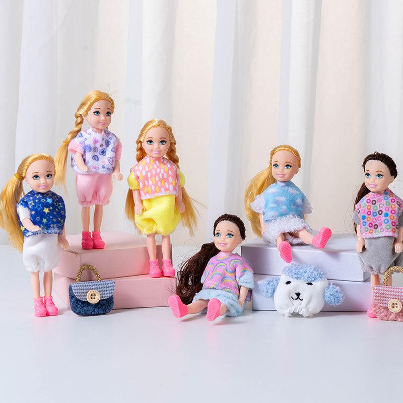 5-inch cross-border chelsea barbie doll set doll reborn bjd simulation little callie doll girl toy