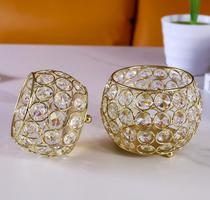 Crystal Candle Holder