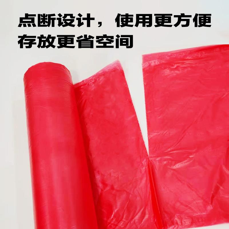 four seasons lvkang disposable tablecloth processing customized red and white thickened waterproof and oilproof dustproof tablecloth banquet break Specification drawing