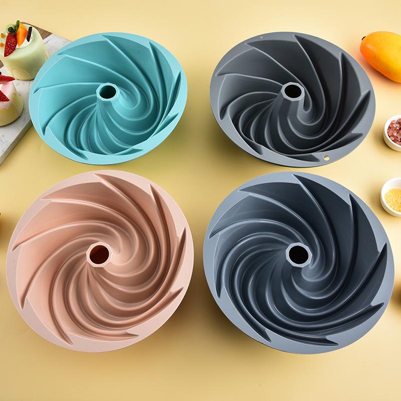silicone chiffon plate spiral plate cake plate diy cake mold silicone mold cake mold