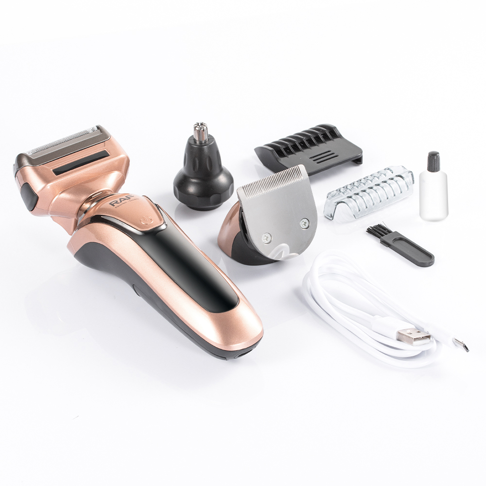 RAF Cross-border new men's beauty package, multi-functional electric clipper, hair shaving set, electric clipper, USB interface Application Scenario