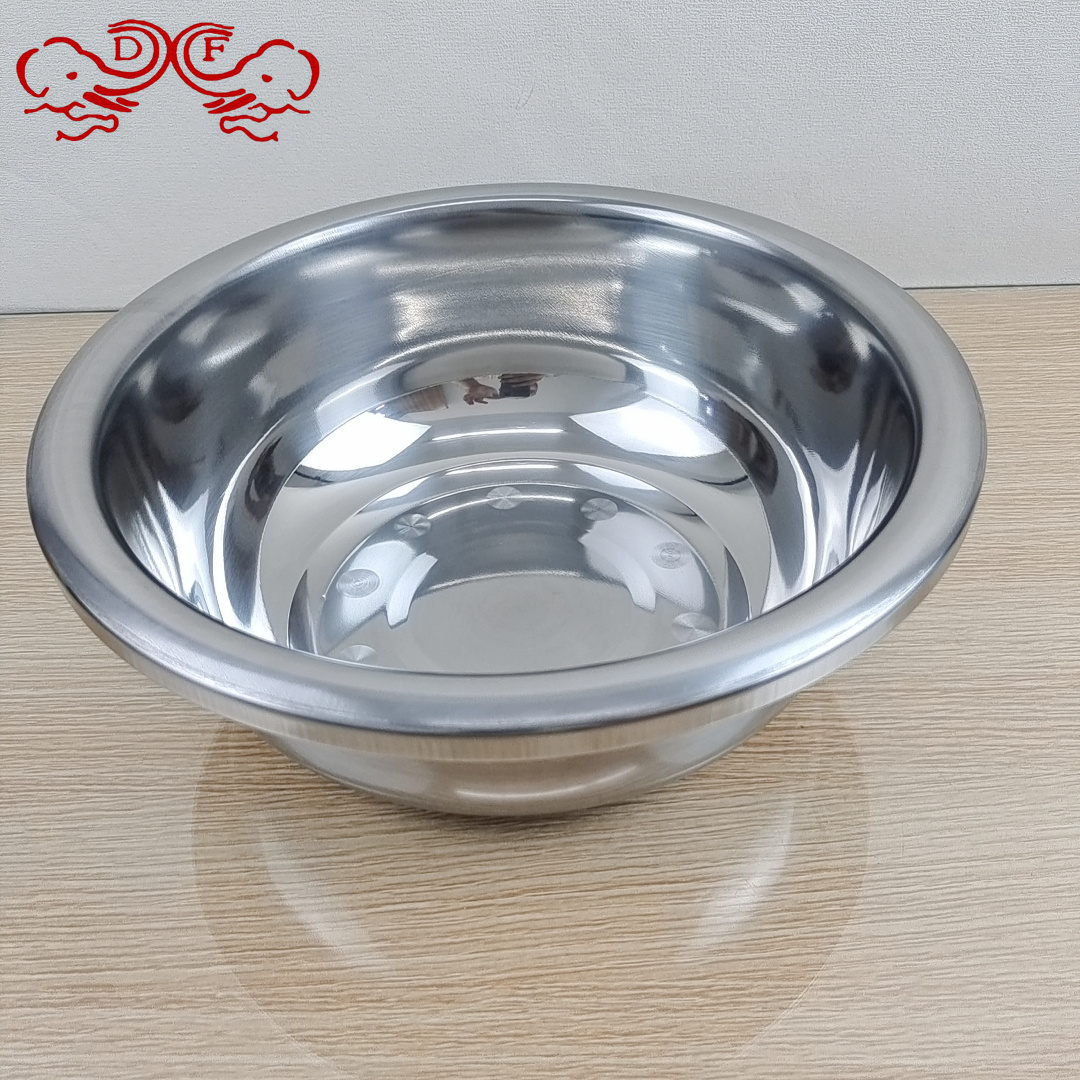 DF68270 thickened large washbasin, kitchen sink, cafeteria soup bowl, household stainless steel soup bowl, DF TRADINGHOUSE Application Scenario