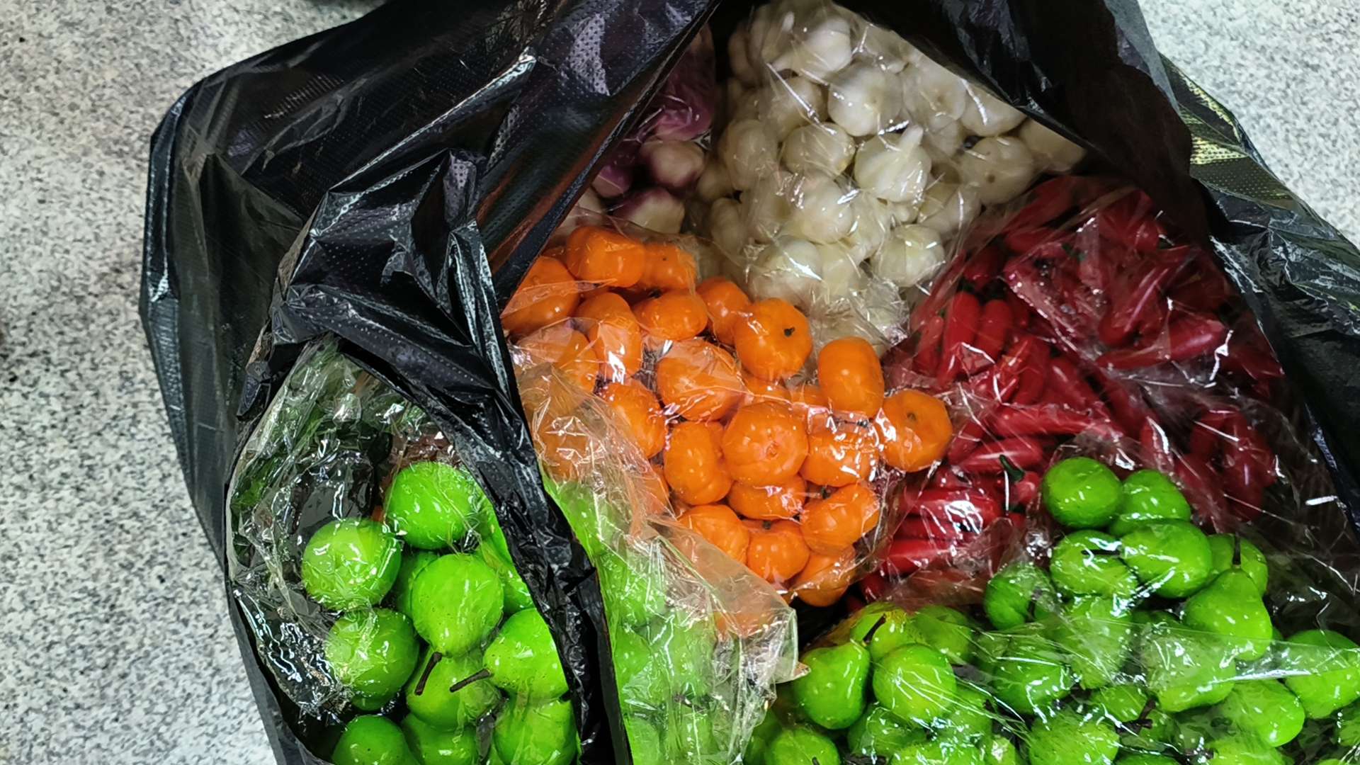 Simulated fruit, fake cherry, mini fruit diy, cherry, apple, vegetable, hair clip accessory, a cute and adorable tool detail image 8