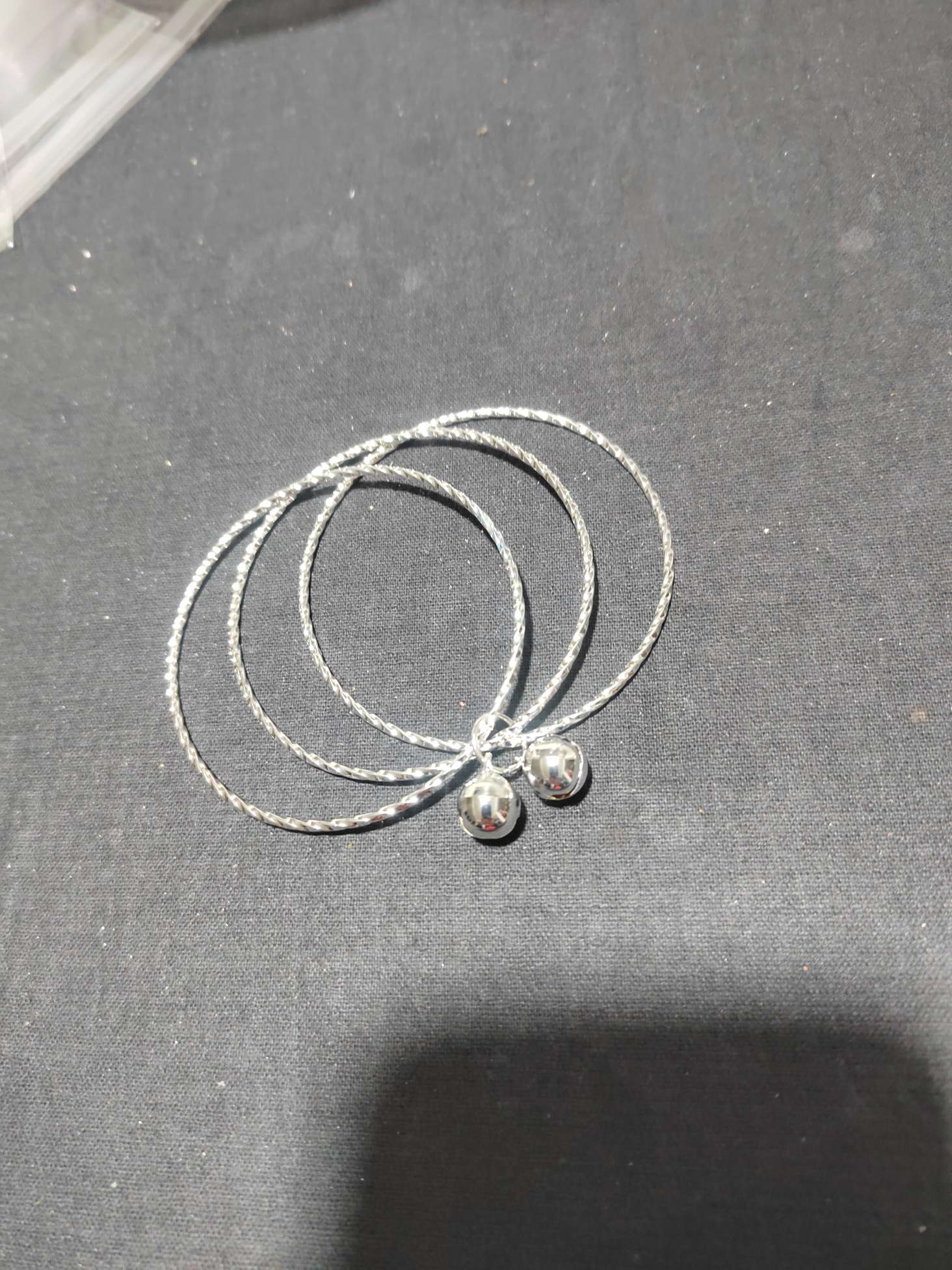 沙金景泰蓝玉手镯 精致手链 手饰饰品 高端气质女士手镯 时尚潮流手饰配件