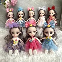 New Simulation 17cm Multi-Joint BJD Doll Wangzhao Barbie Doll Girl Holiday Gift Factory Wholesale
