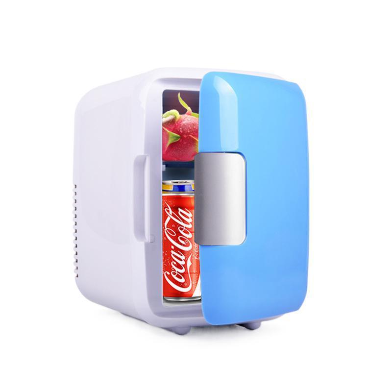 4l mini mini car fridge dual use in car and home dormitory bedroom refrigerator car refrigerator foreign trade