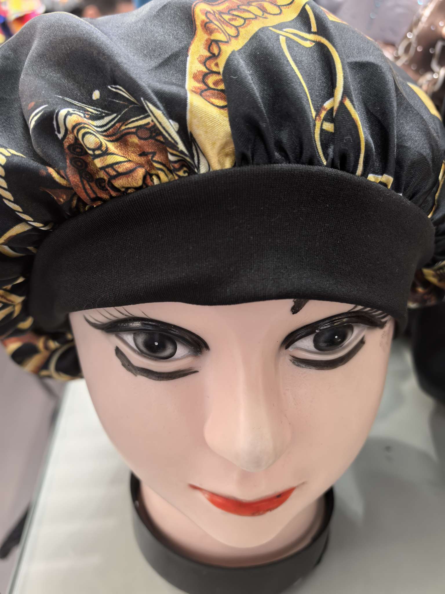 睡帽开口圈发饰