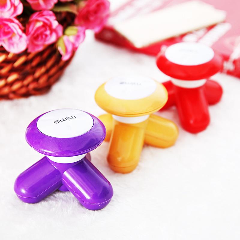 Creative Mini Massager Triangle Massager Mini Massager Three-Legged Massager Wholesale Send USB Cable