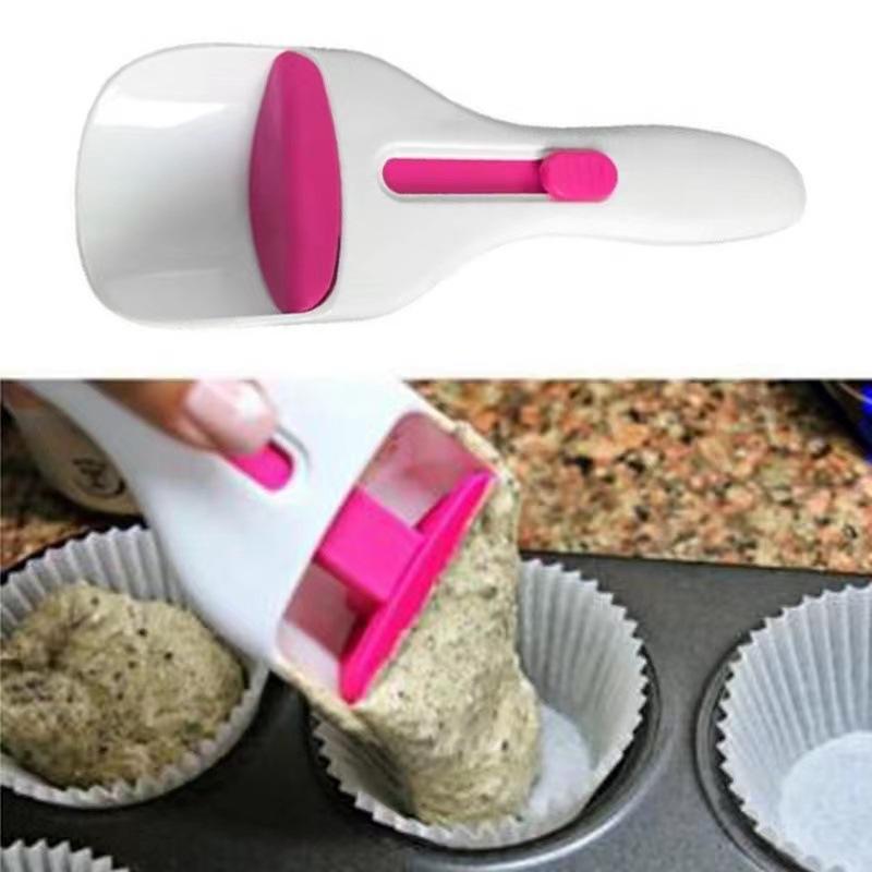 household creative paper cup cake spoon chocolate cake silicone cake spoon baking tool cake mold cake spoon
