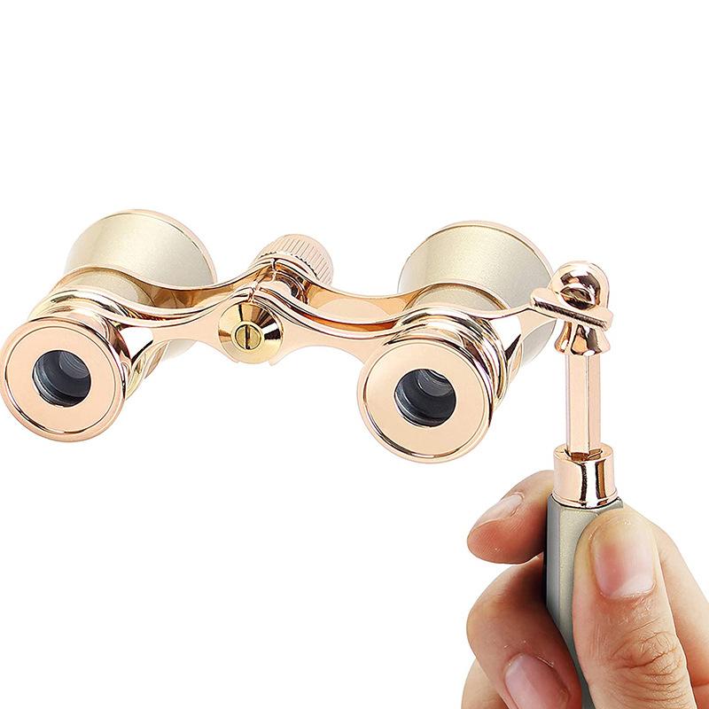Watching Performance Mini Binocurs HD Watching Drama Drama Stage Drama Retro Small Miniature Poet Telescope