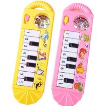 mini 8-key electronic keyboard with snowflakes vibration sound electronic keyboard small portable music organ smart music toy