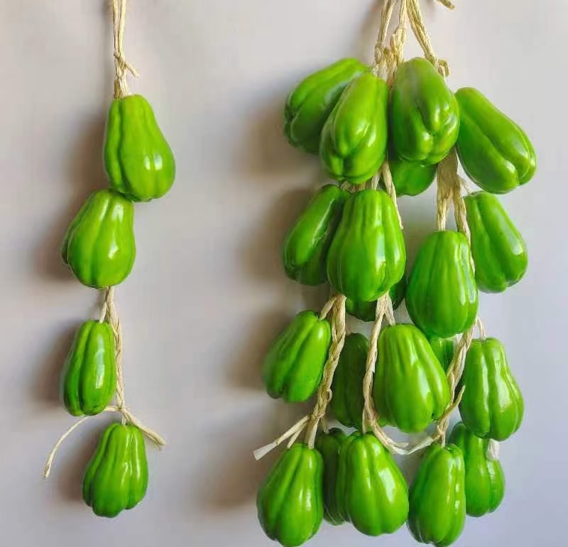 Realistic fruit, farm stay, fruit skewers, decorative hangers, foam fake vegetables, peppers, corn, potatoes, restaurant decoration, hotel decoration detail image 3