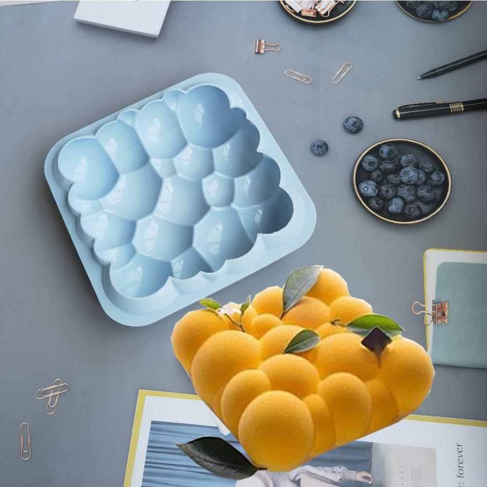 Xiangyun Bubble Cake Mold DIY Ice Cream Jelly Pudding Soap Mousse Cake Mold Specification drawing