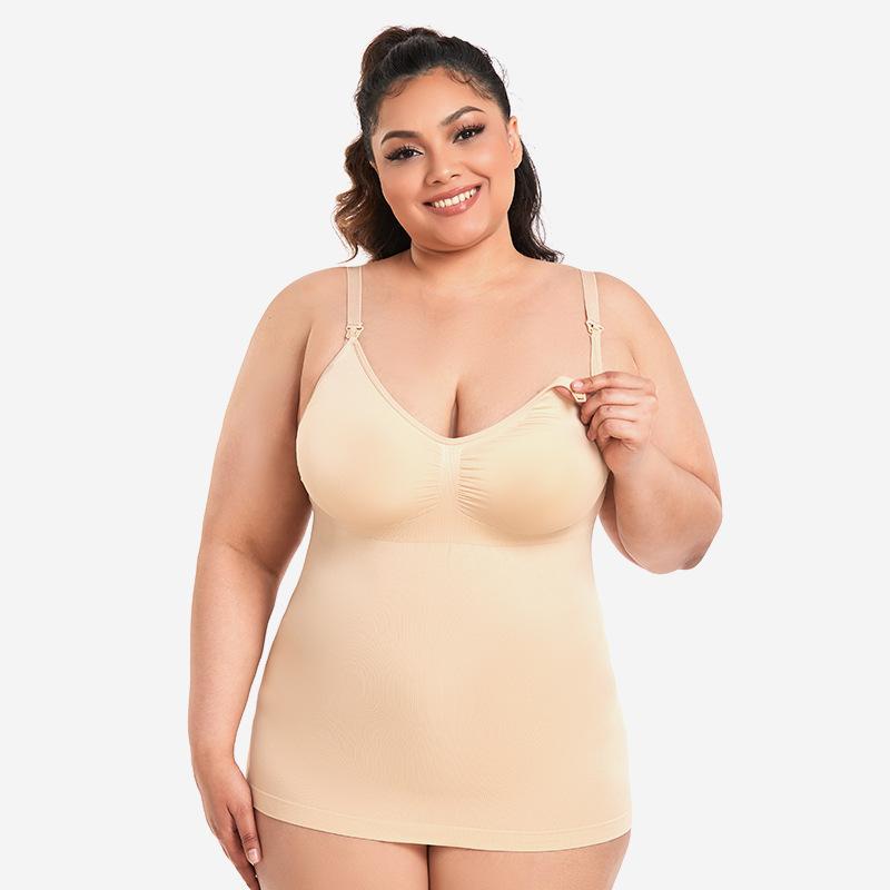 seamless lace camisoles for breastfeeding summer lightweight breathable maternity top comfortable elastic plus size pregnant mother nursing vest
