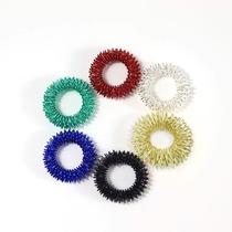 colorful finger massager massage ring fingertip massager decompression vent massage ring in stock