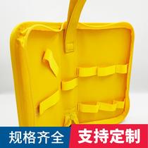 new hot melt glue gun suit leather toolkit leather thickened zipper bag bag utility knife set suit tool bag