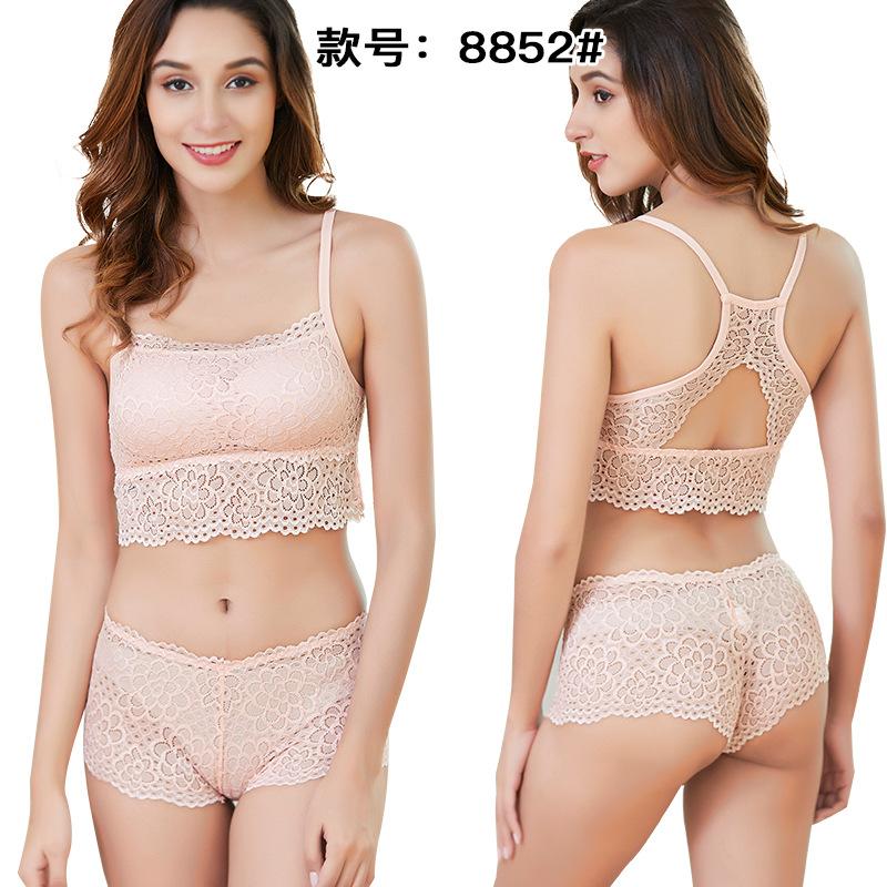 set camisole women's tube top tube top bra sexy lace base bra bra straps cotton bowl detachable