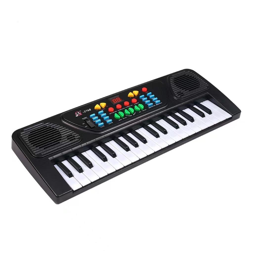 junxia 37 key children's electronic keyboard children's musical instrument toy gift wholesale children's educational simulation piano