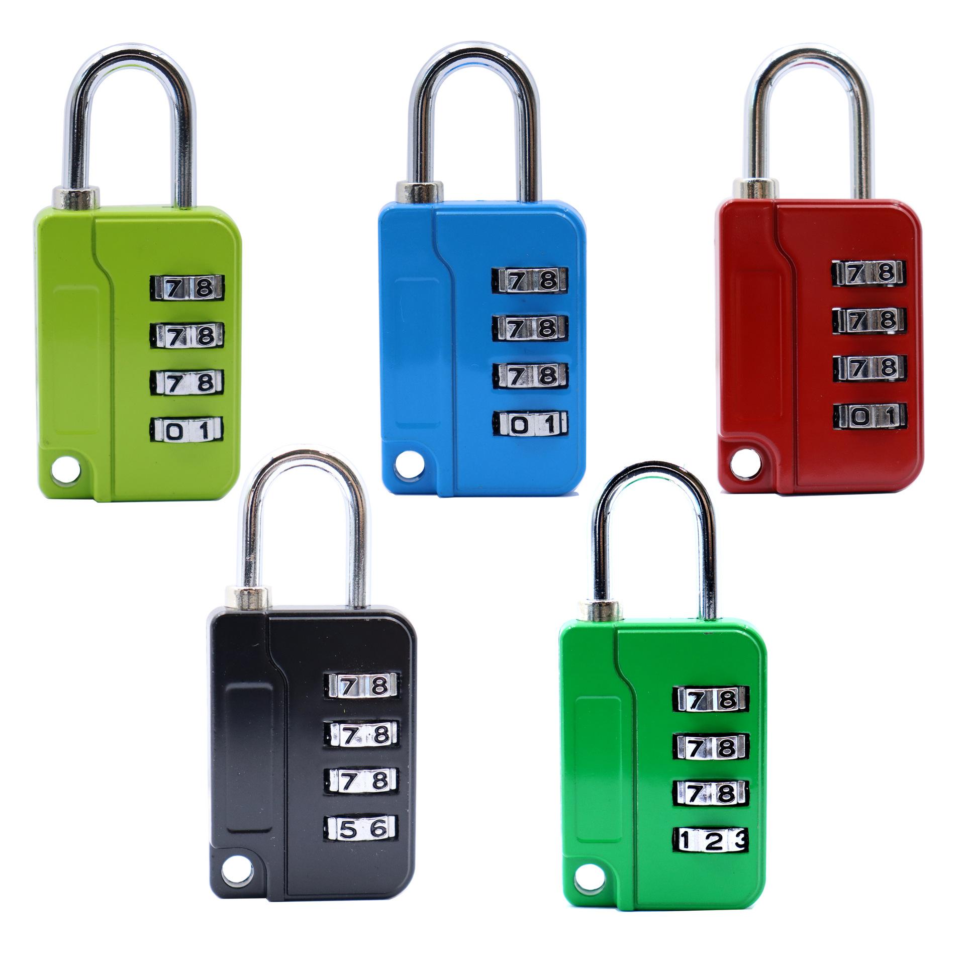 helmet password lock gym password lock padlock zinc alloy luggage and suitcase wardrobe small padlock Item Picture
