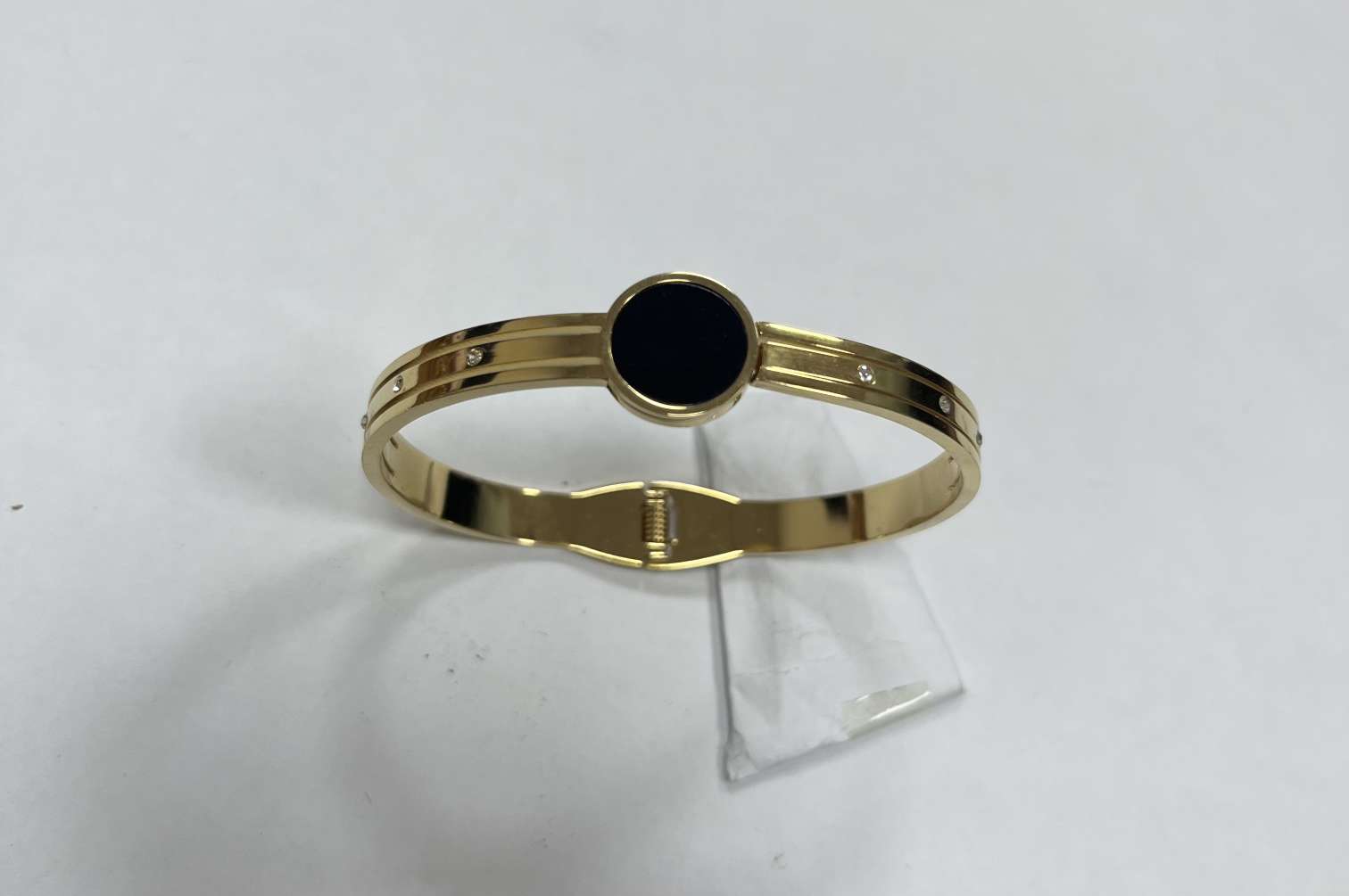 手镯，镶钻，不锈钢材料产品图
