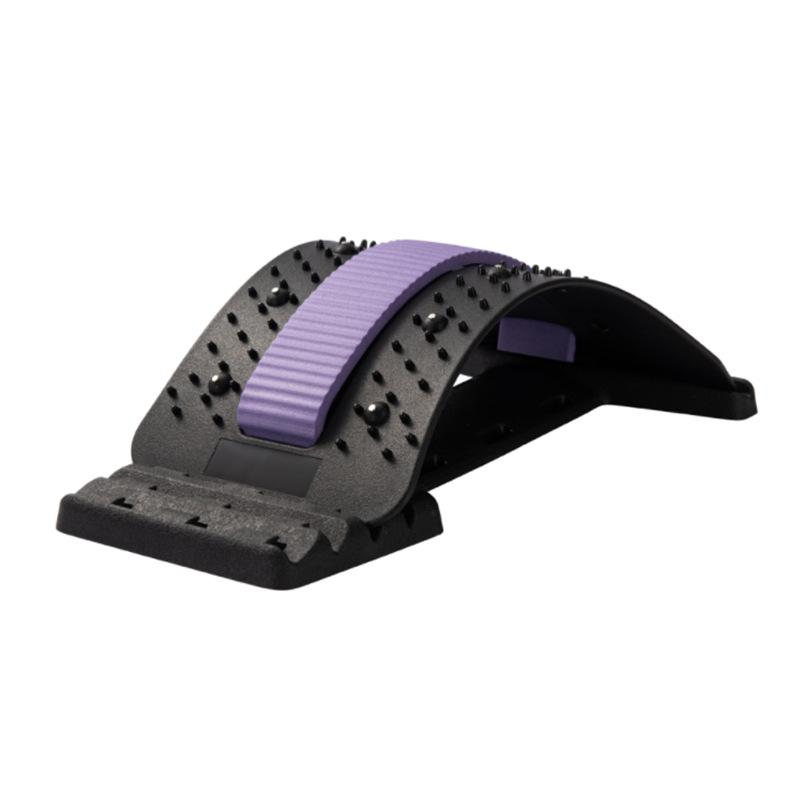 lumbar stretching traction massager slipped discs acupuncture massager lying cushion spine lumbar spine brace
