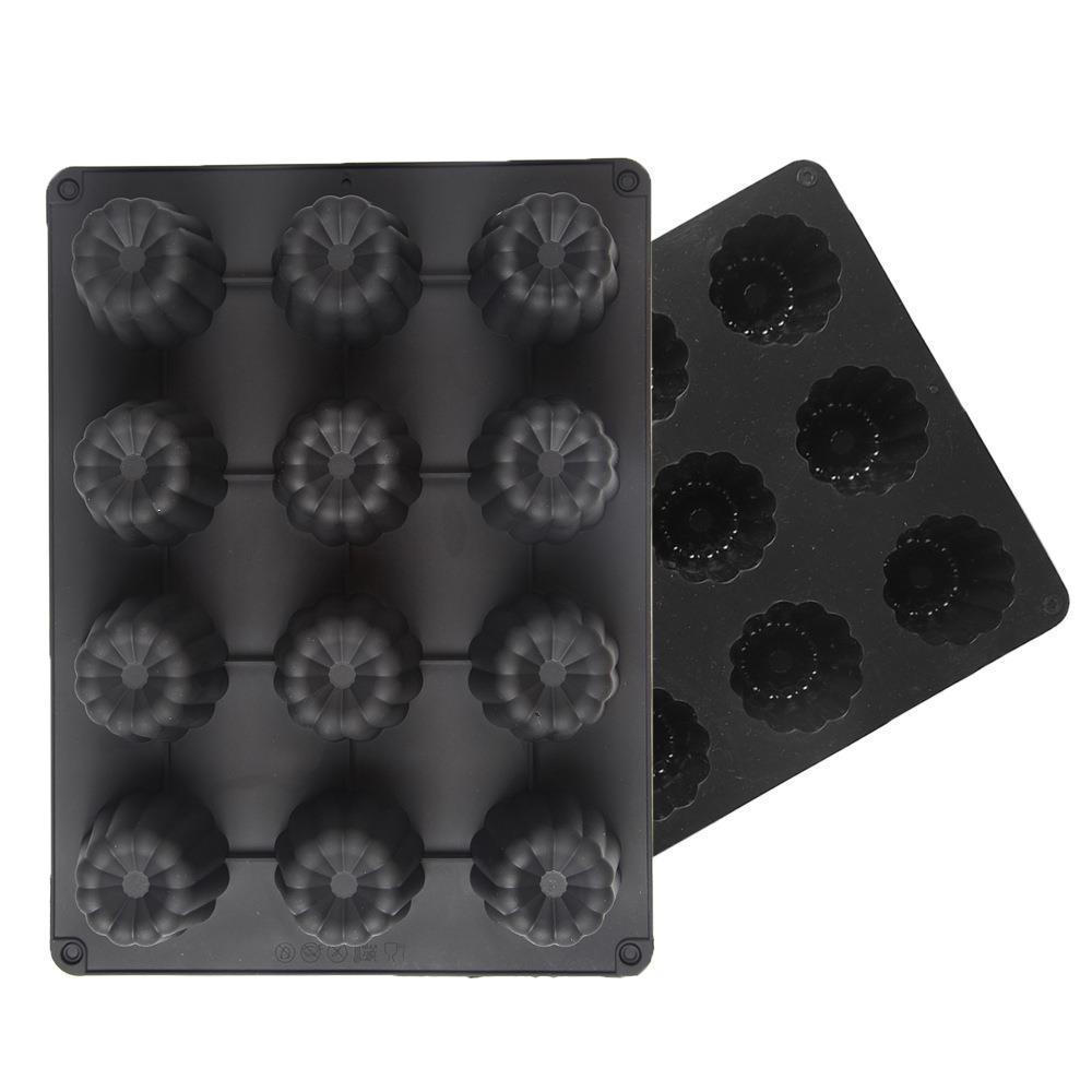 12 Lianke Luoli 10 Chocolate Cookie Cutter Cake Mold Ice Cream Candy Silicone Mold Item Picture