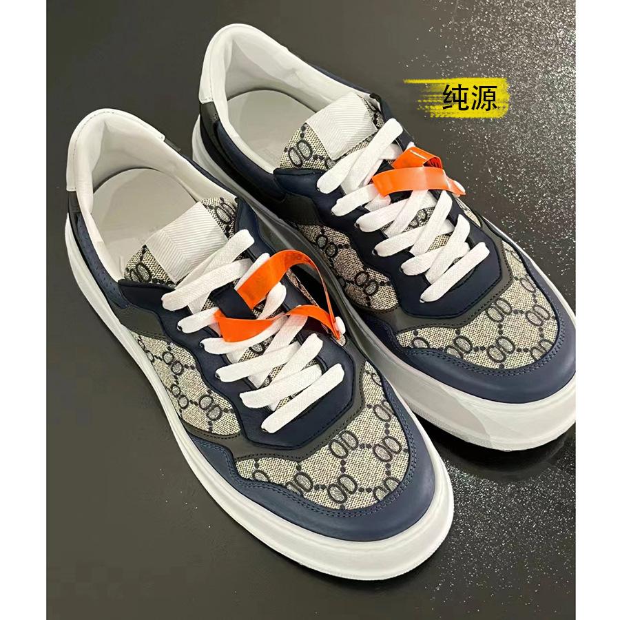 home biscuit shape shoes men's and women's new vintage casual easy wear couple shoes platform sports board shoes