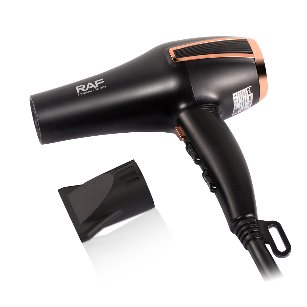 RAF euro regulator secador de pelo salón de peluquería doméstico alta potencia peluquería barbería especial fabricante de tubos de viento al por mayor R.4508 pic 7