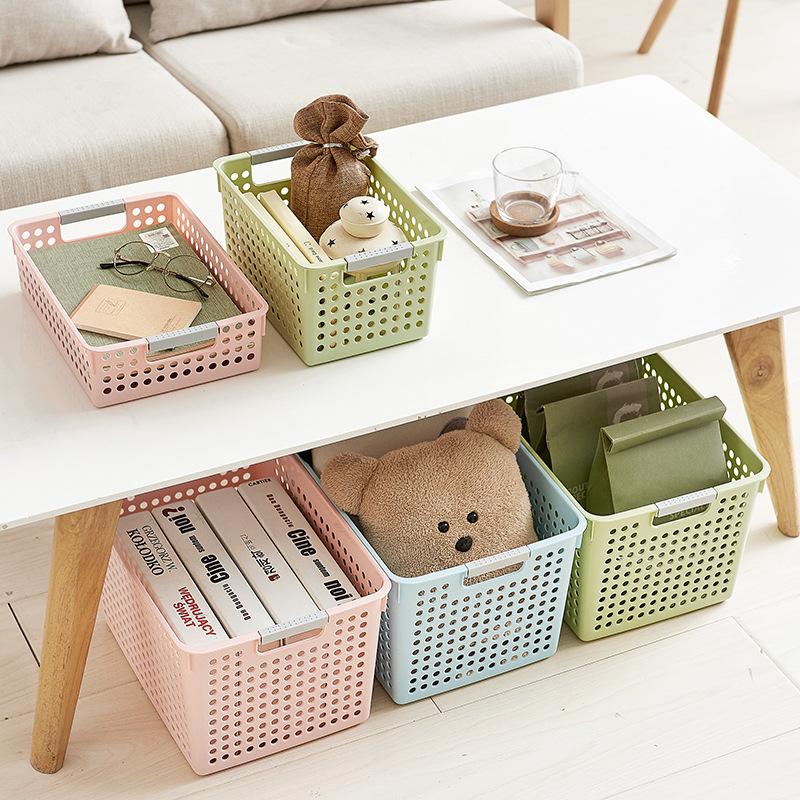 plastic storage basket desktop snack storage box storage box storage basket storage basket vegetable basket storage box picnic basket