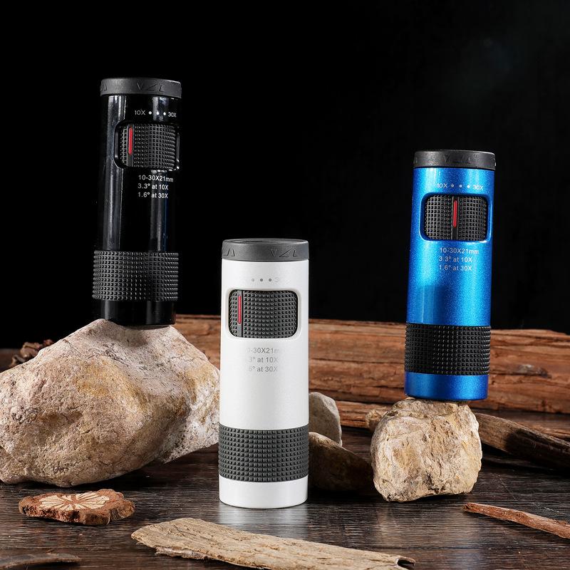 new maifeng monocular telescope high magnification low light night vision zoom 10-30x21 mini telescope portable