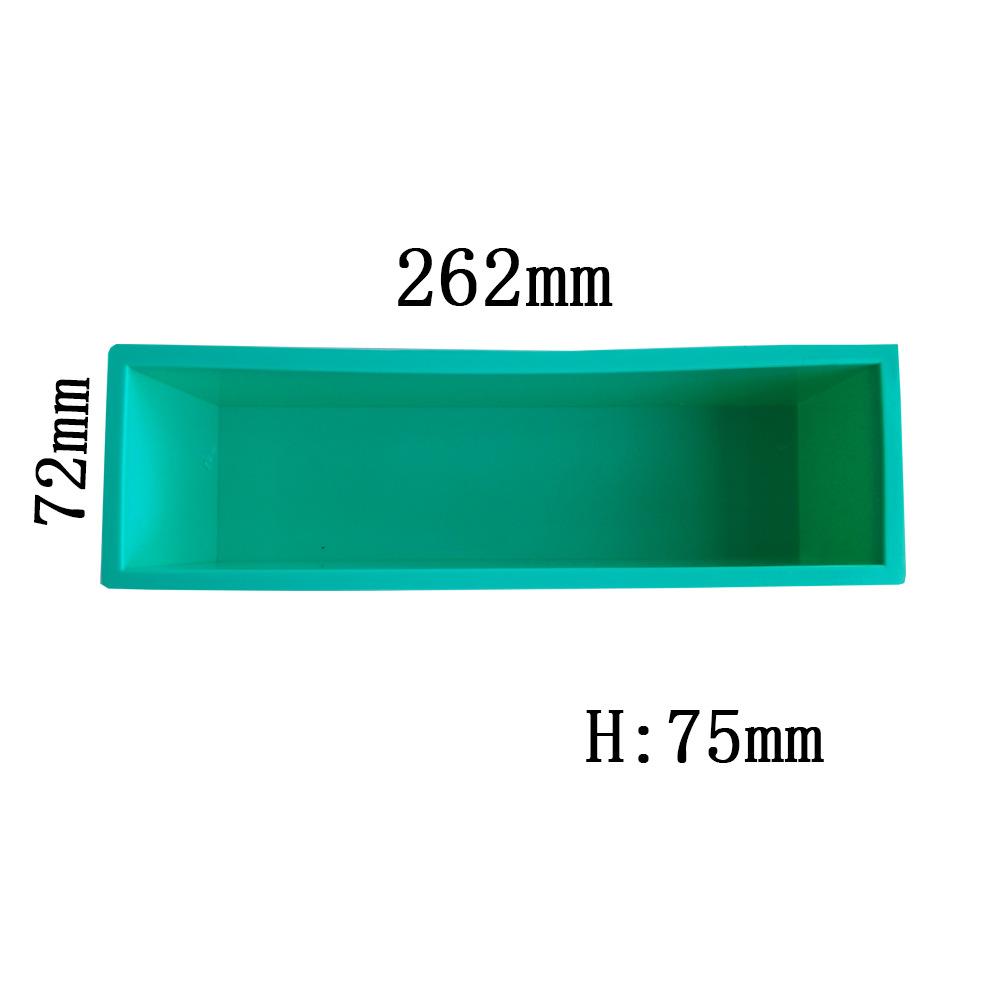 Silicone Single Large Toast Cake Mold Ice Cream Jelly Pudding Soap Mousse Cake Mold Application Scenario