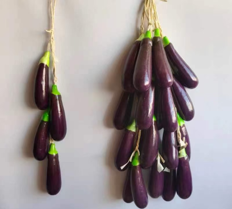 Realistic fruit, farm stay, fruit skewers, decorative hangers, foam fake vegetables, peppers, corn, potatoes, restaurant decoration, hotel decoration detail image 2