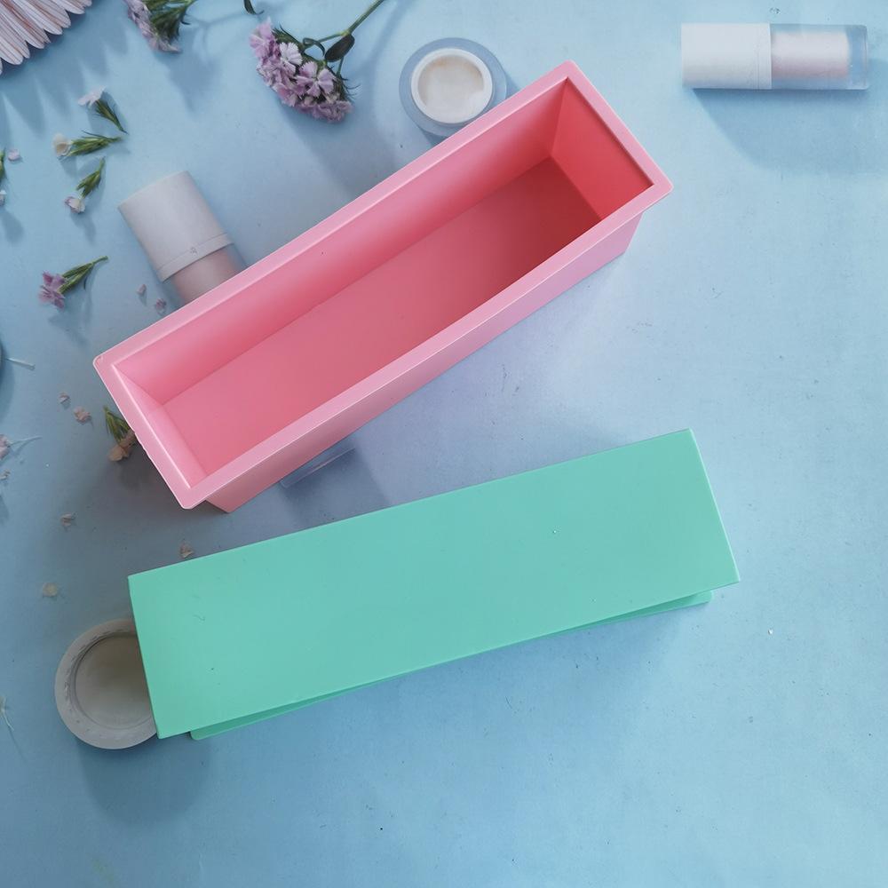 Silicone Single Large Toast Cake Mold Ice Cream Jelly Pudding Soap Mousse Cake Mold details Picture