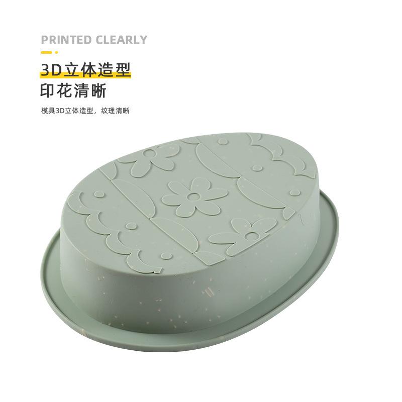 Silicone Easter Egg Dinosaur Egg Rabbit Cake Plate Macaron Color DIY Baking Tool Cake Mold Application Scenario
