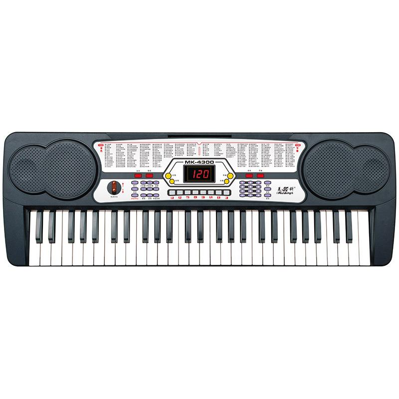 meike mk-4300 54 key multifunctional electronic keyboard practice keyboard piano children's musical instrument