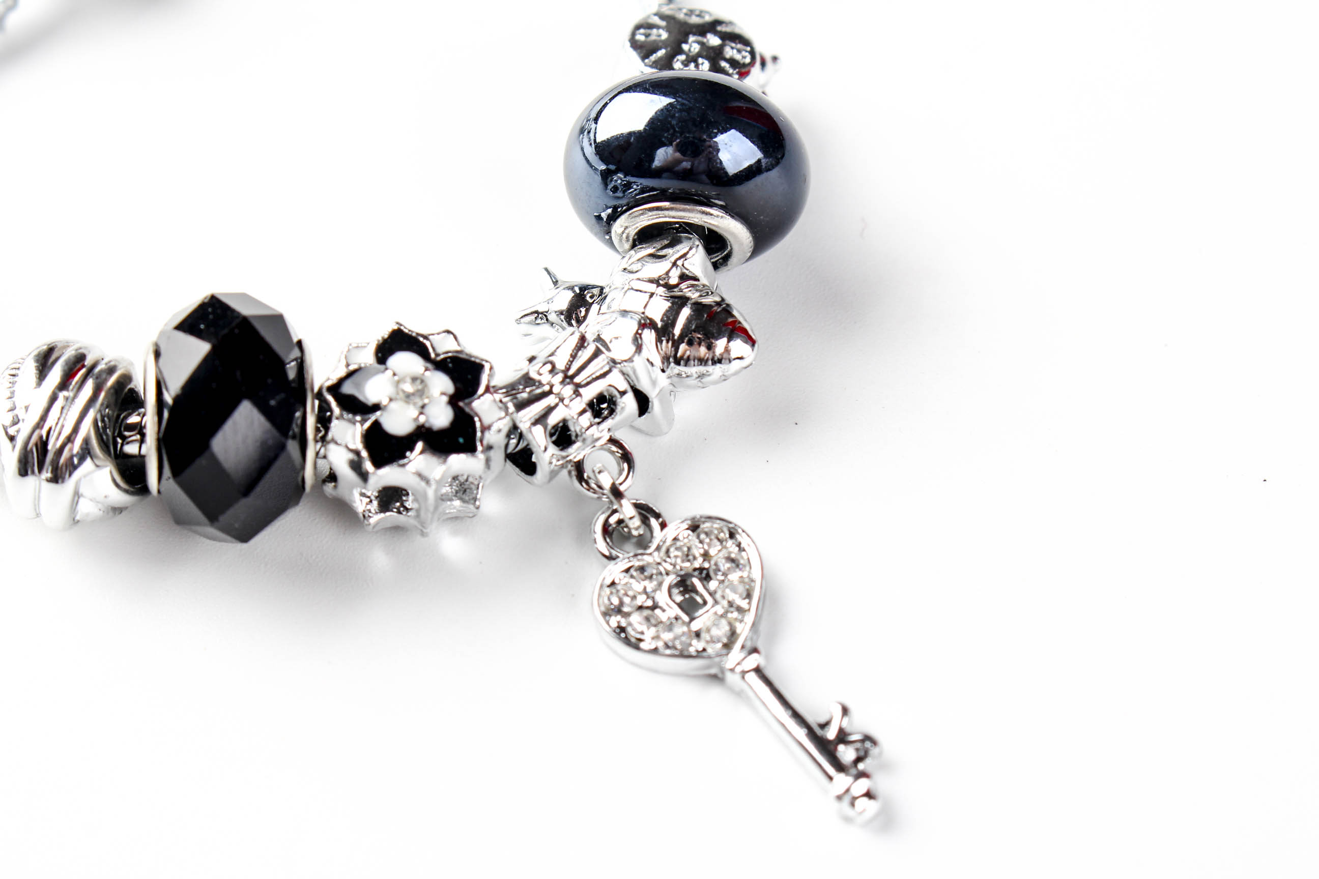 手链/饰品/弹簧手链/水晶手链/手串女叠戴新中式细节图