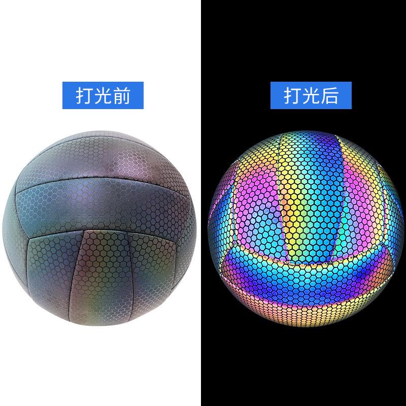 customized wholesale cross-border reflective volleyball adult student no. 5 luminous ball children training competition soft leather balloon volleyball Application Scenario