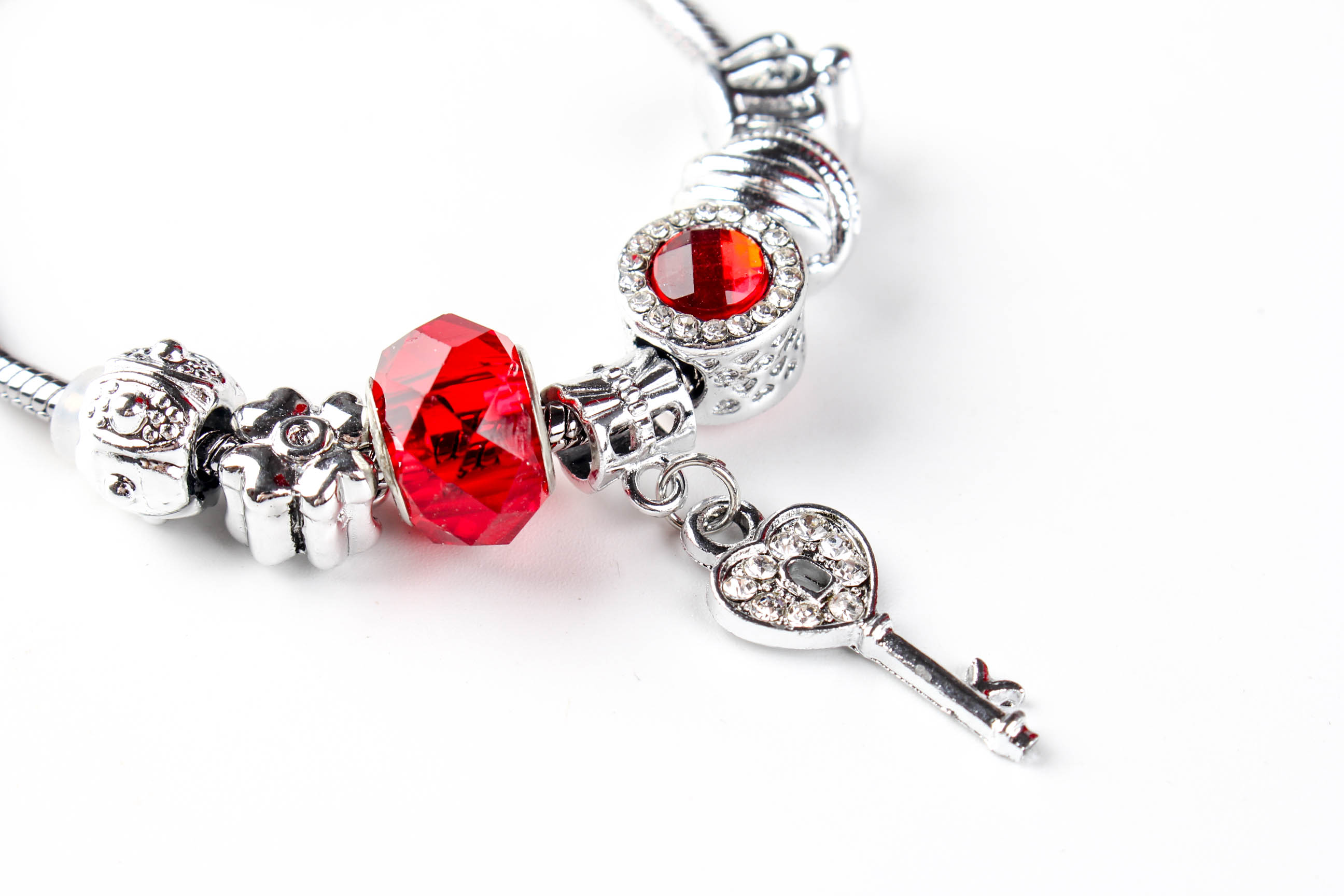 手链/饰品/弹簧手链/水晶手链/手串女叠戴新中式产品图